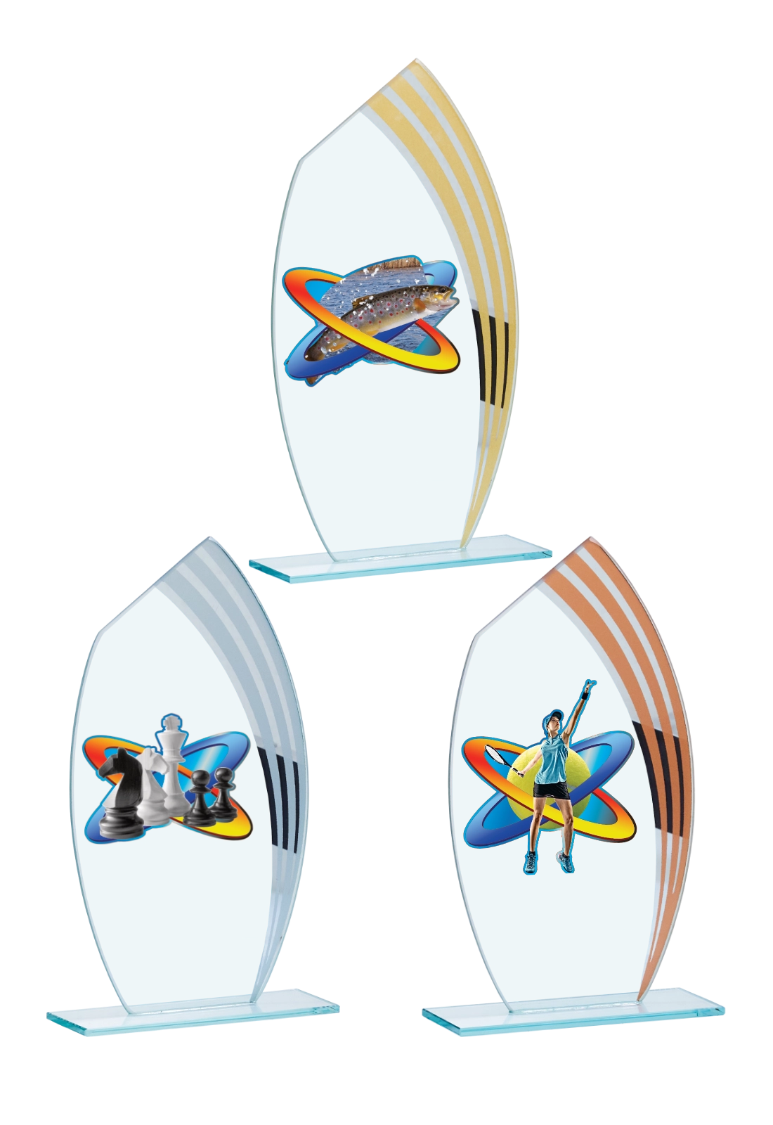 Trophée Verre Porte-applique 124-41