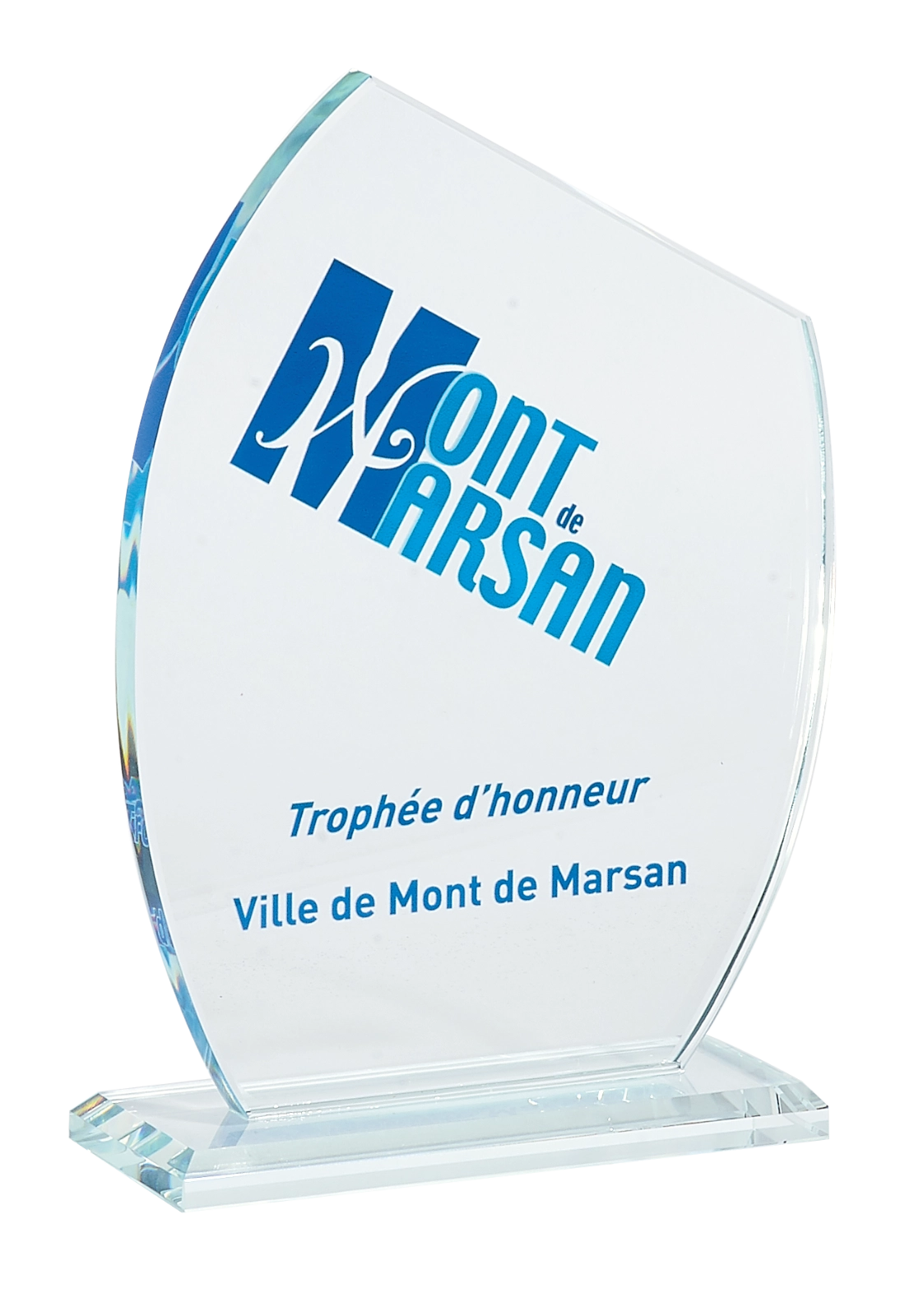 Trophée Verre Marquage Couleur 156-11