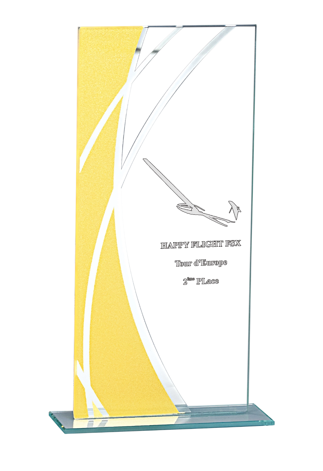 Trophée Verre Personnalisé 160-11-LO – Trophyshop
