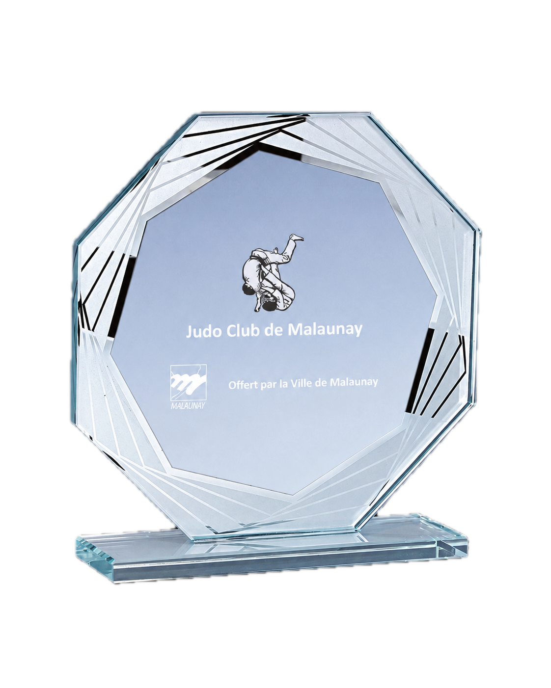 Trophée Verre Gravure Laser 160-41