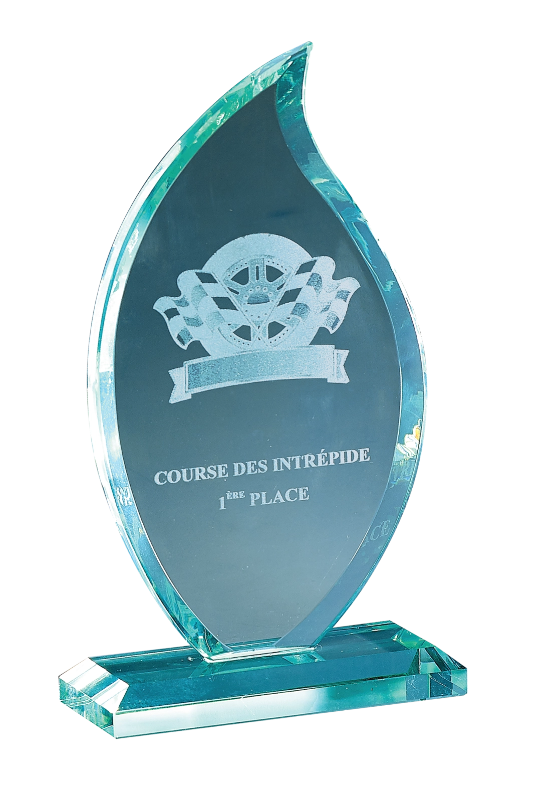 Trophée Verre Gravure Laser 166-61