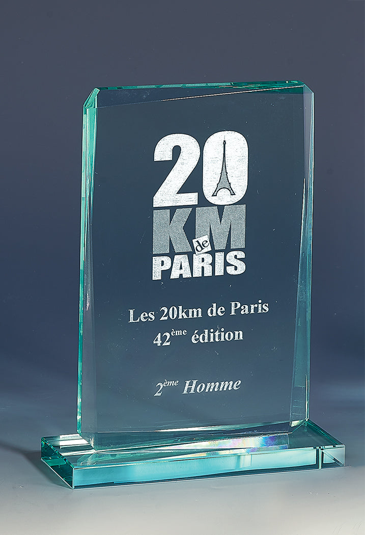 Trophée Verre Gravure Laser 169-21
