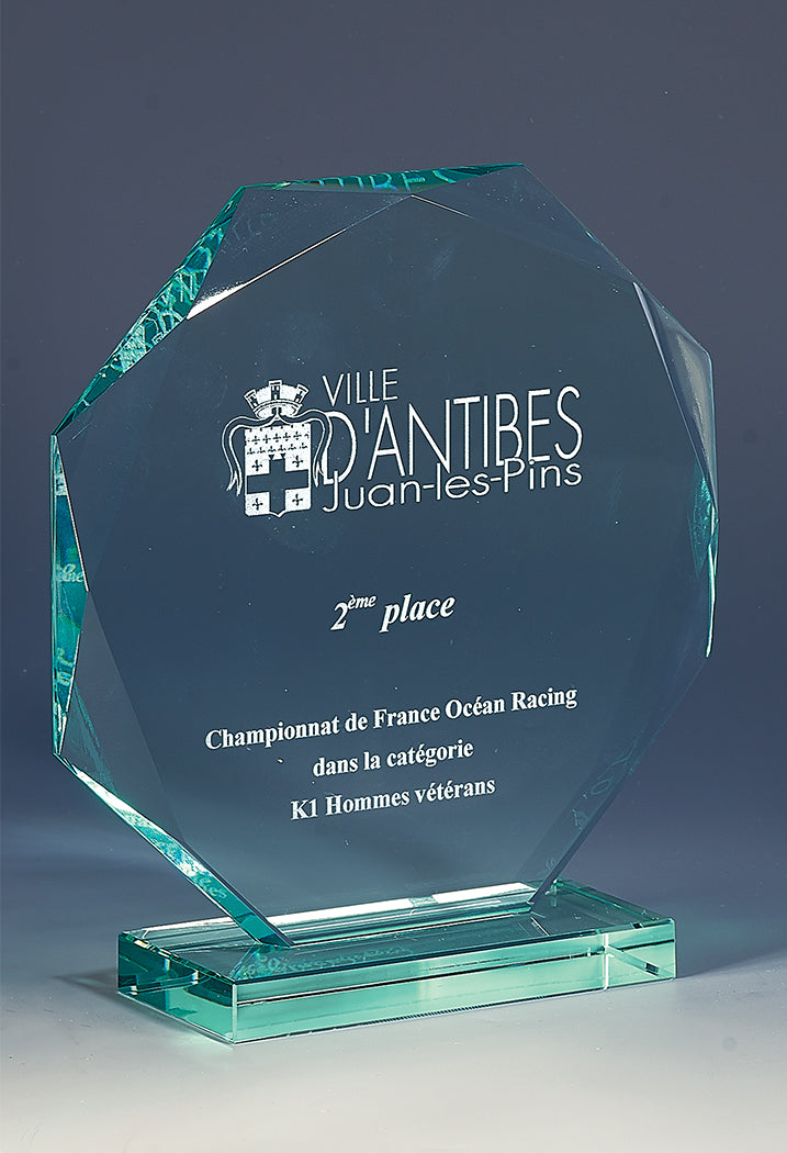 Trophée Verre Gravure Laser 169-61