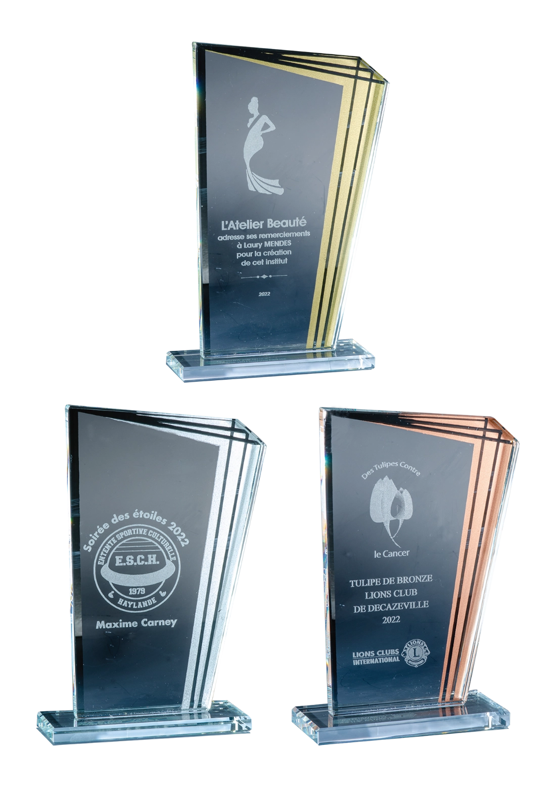 Trophée en verre - 172-4 – Trophyshop