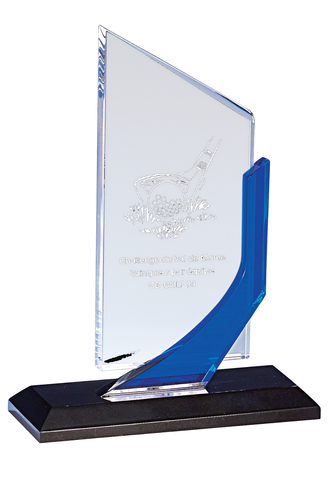 Trophée Acryglass Gravure Laser 179-11 – Trophyshop