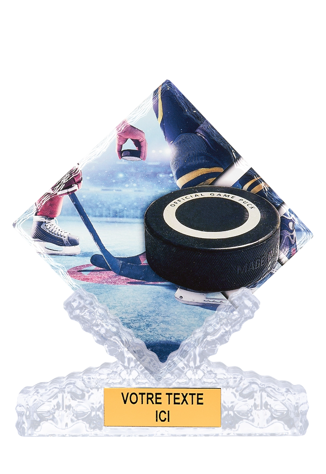 Trophée Hockey sur Glace Céramique Impression Couleur 25 cm 46113 – Trophyshop