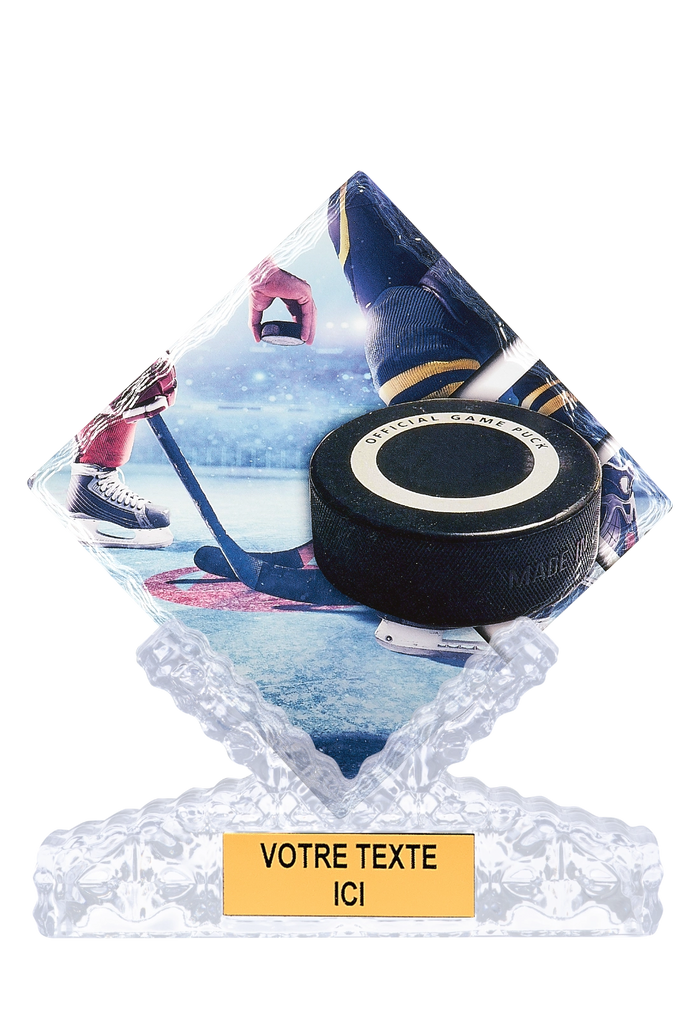 Trophée Céramique Losange Hockey sur Glace 46113