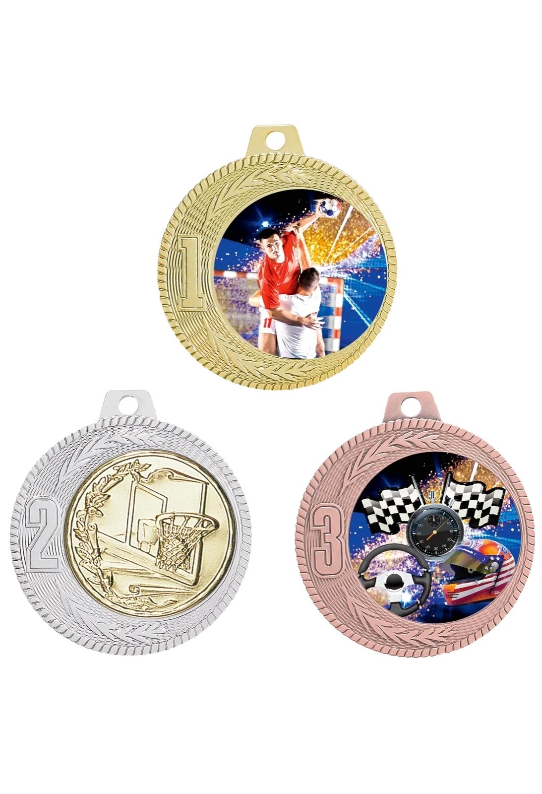 Médaille Multisport Podium - 70 mm - Q-049 – Trophyshop