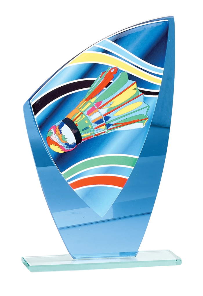 Trophée Céramique et Verre Badminton 66201