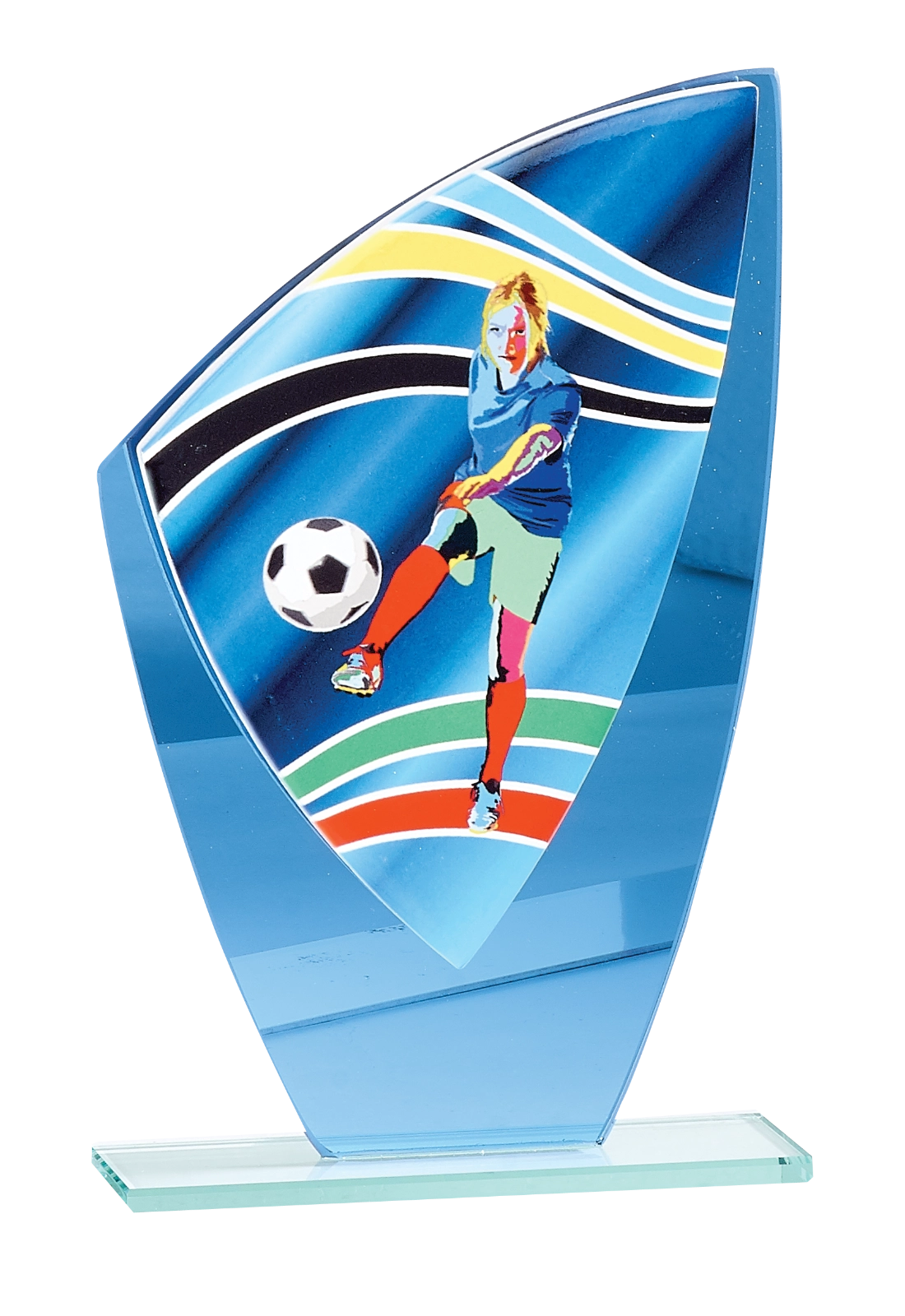 Trophée Céramique et Verre Football 66206