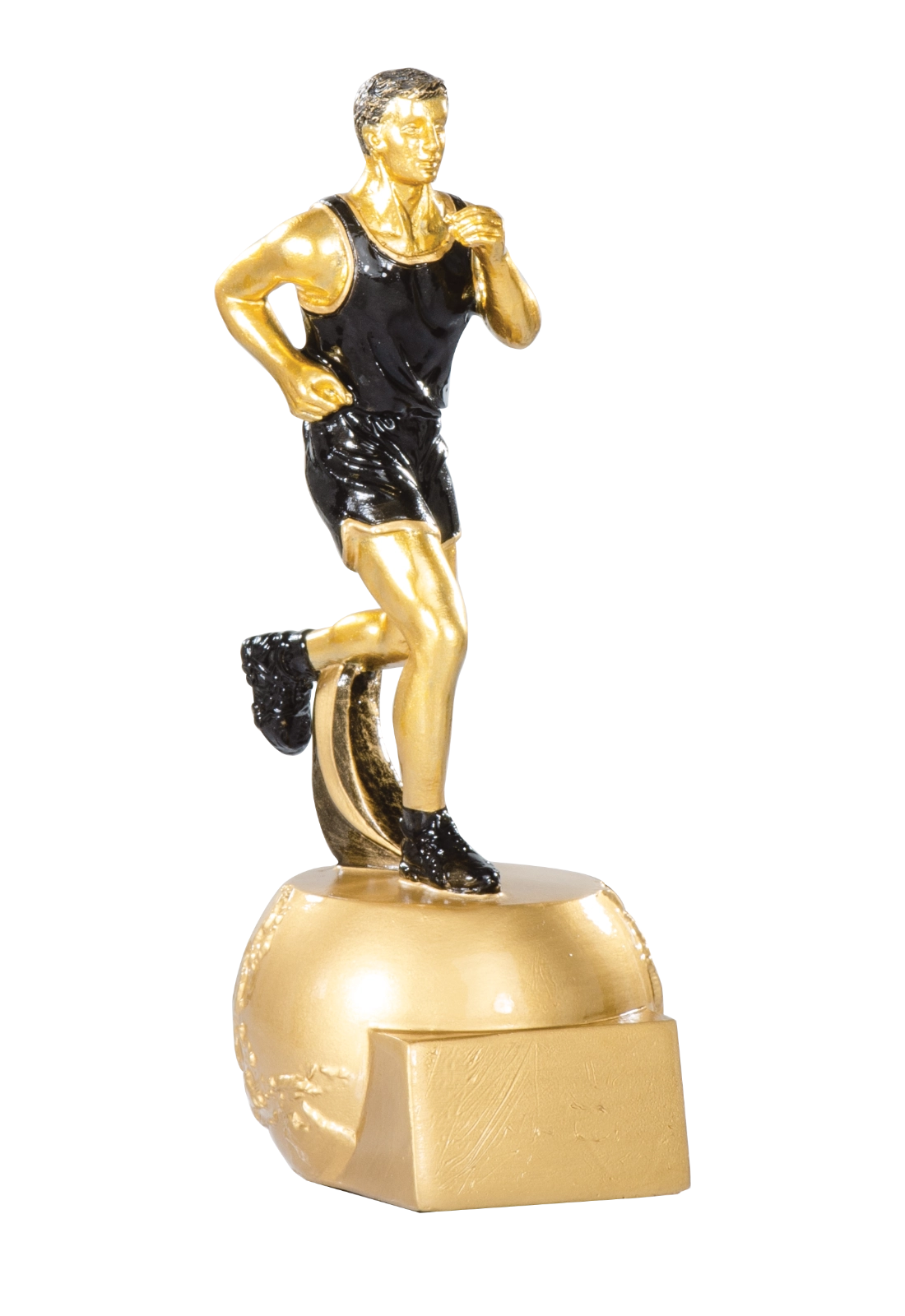 Trophée Résine Noir et Or Course à Pied 71508
