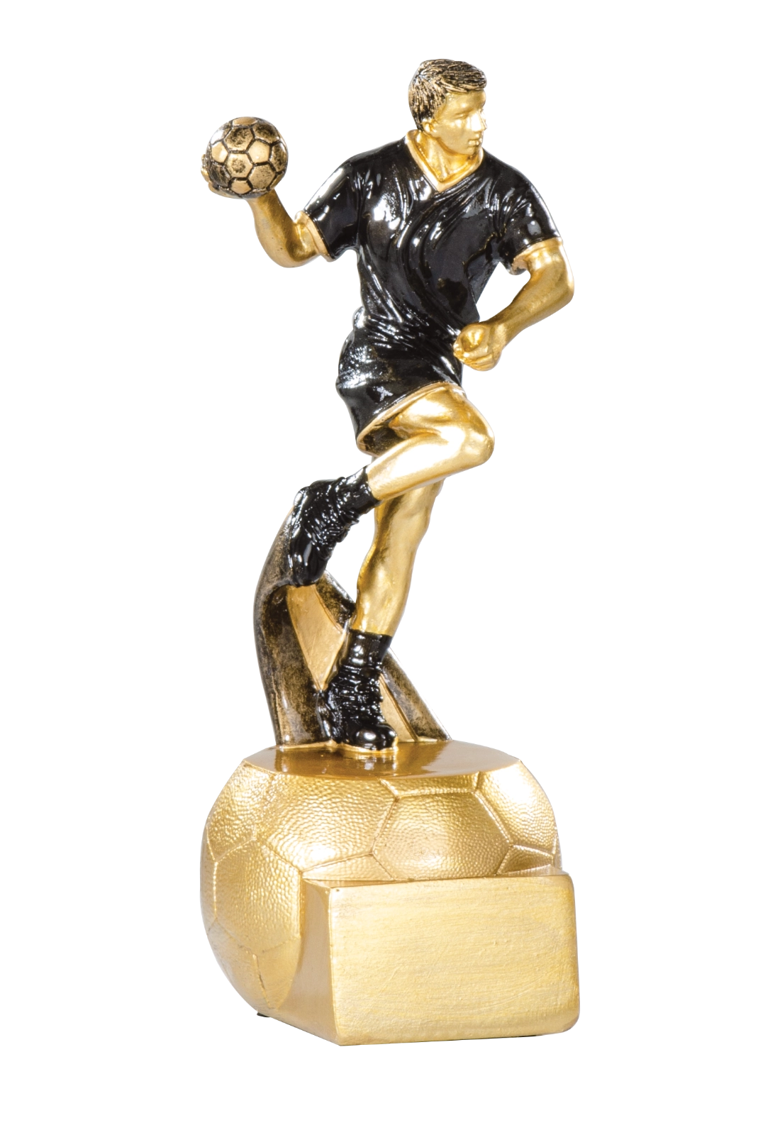 Trophée Résine Noir et Or Handball 71513