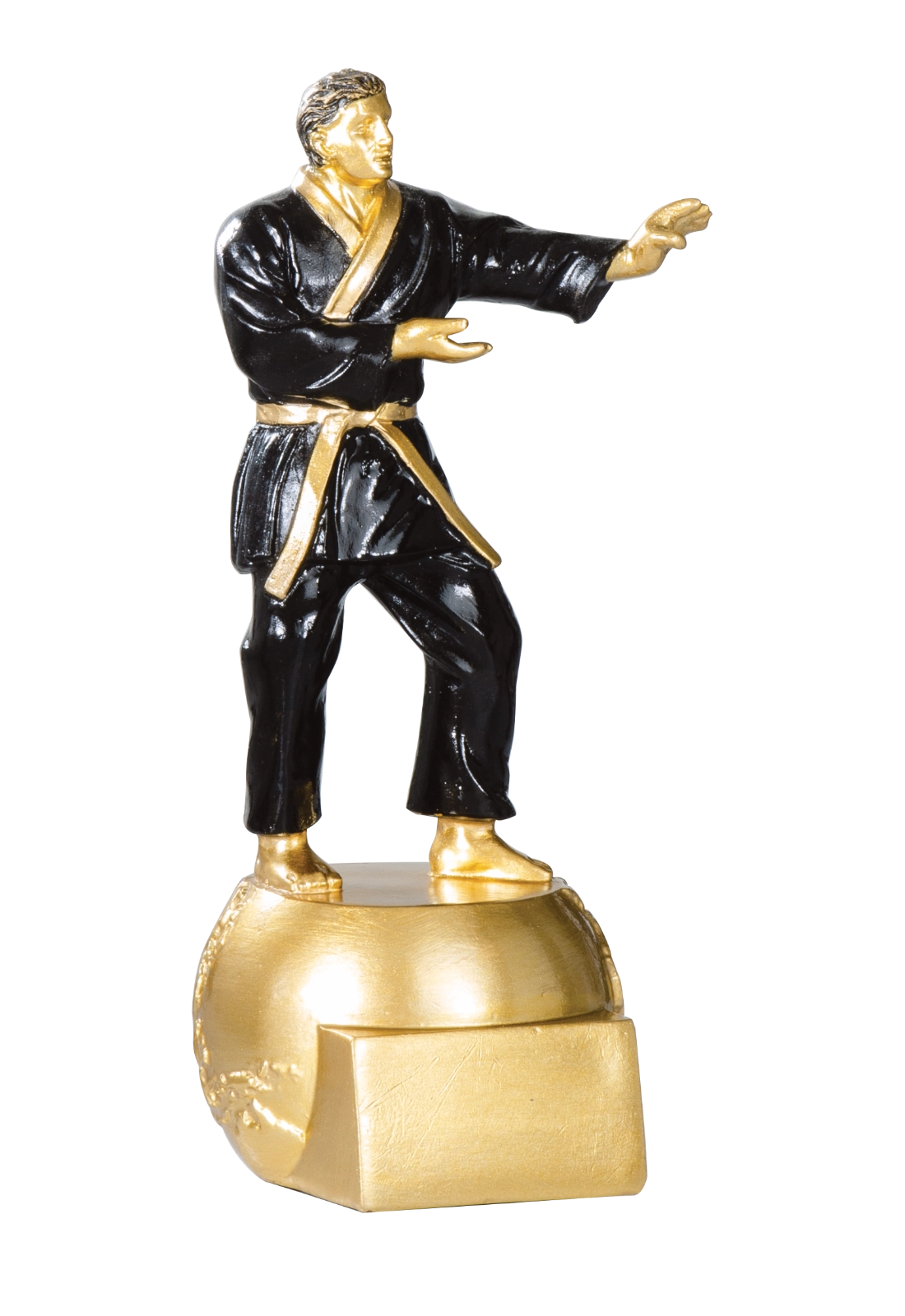 Trophée Résine Noir et Or Judo 71516
