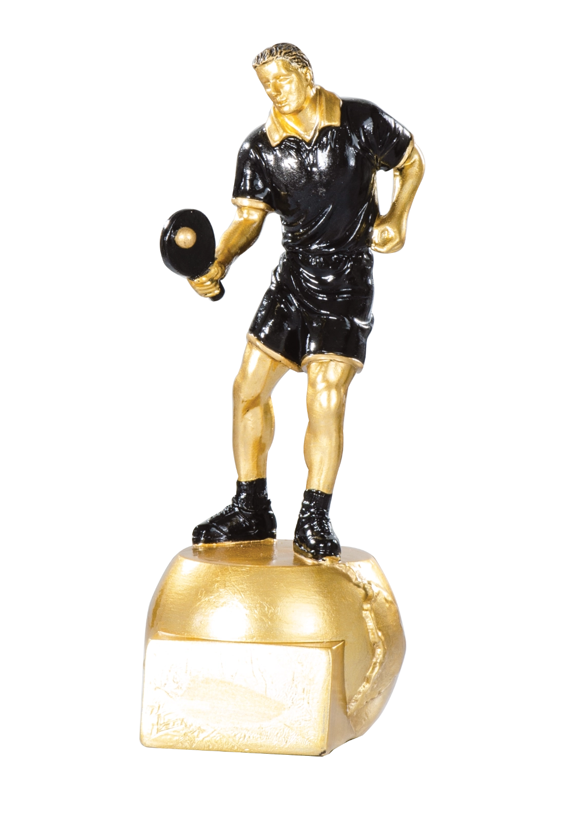Trophée Résine Noir et Or Tennis de Table 71523