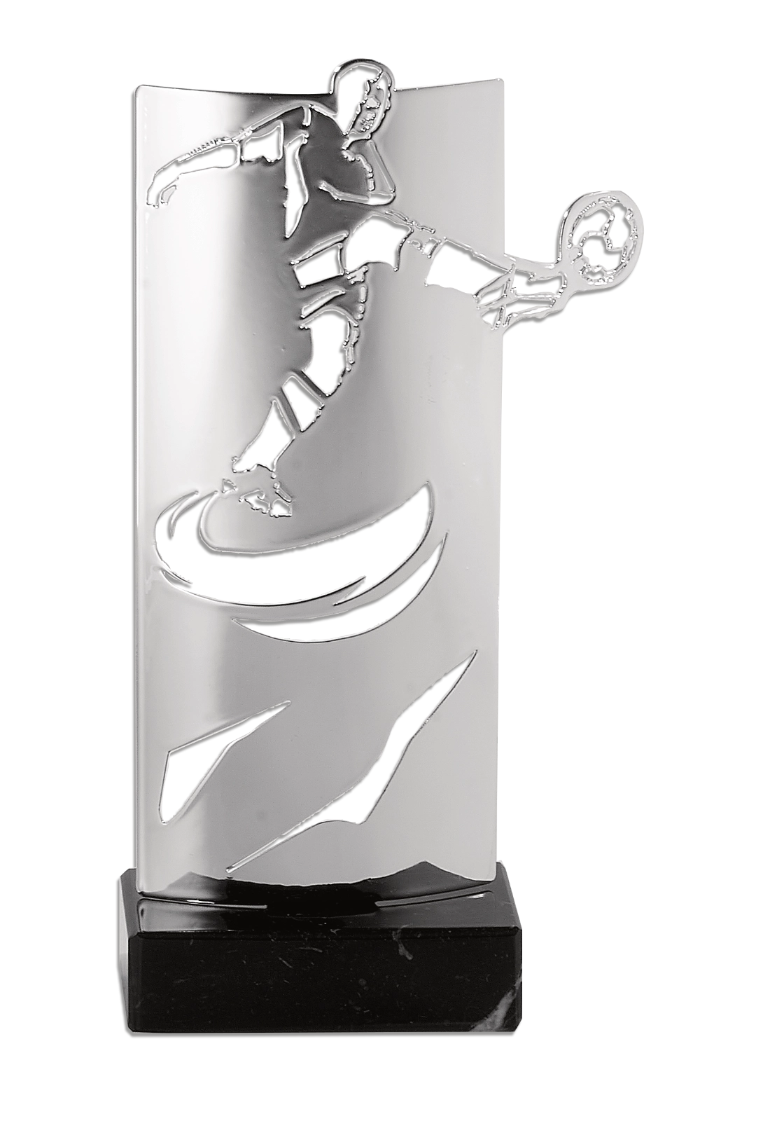 Trophée Métal Argenté Football KX-07