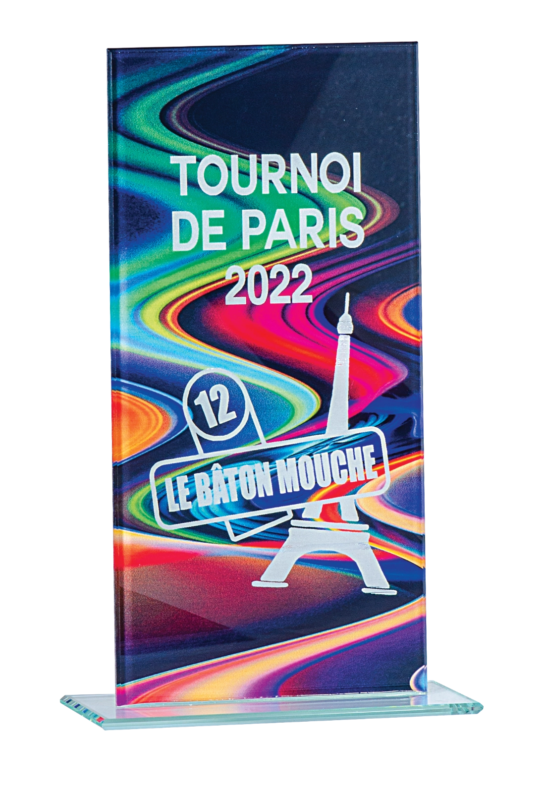 Trophée Verre Gravure Laser 160-21
