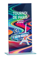Trophée Verre Gravure Laser 160-21