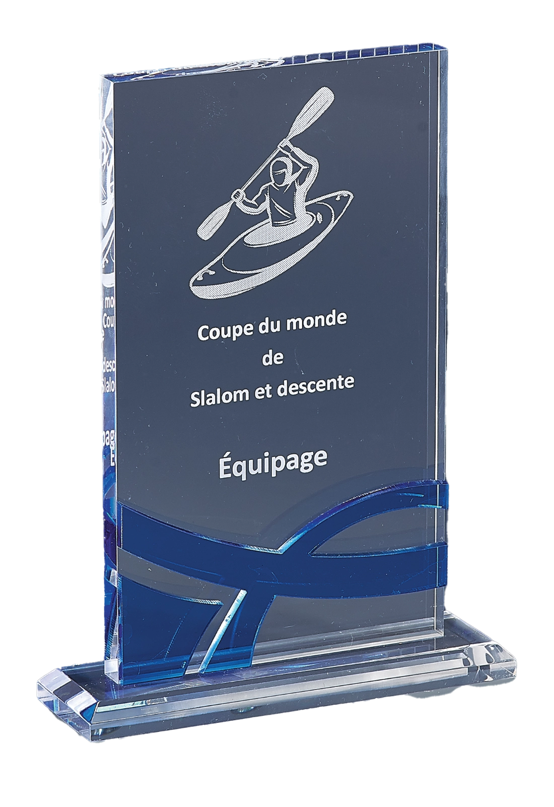 Trophée Acryglass Gravure Laser 175-11 – Trophyshop