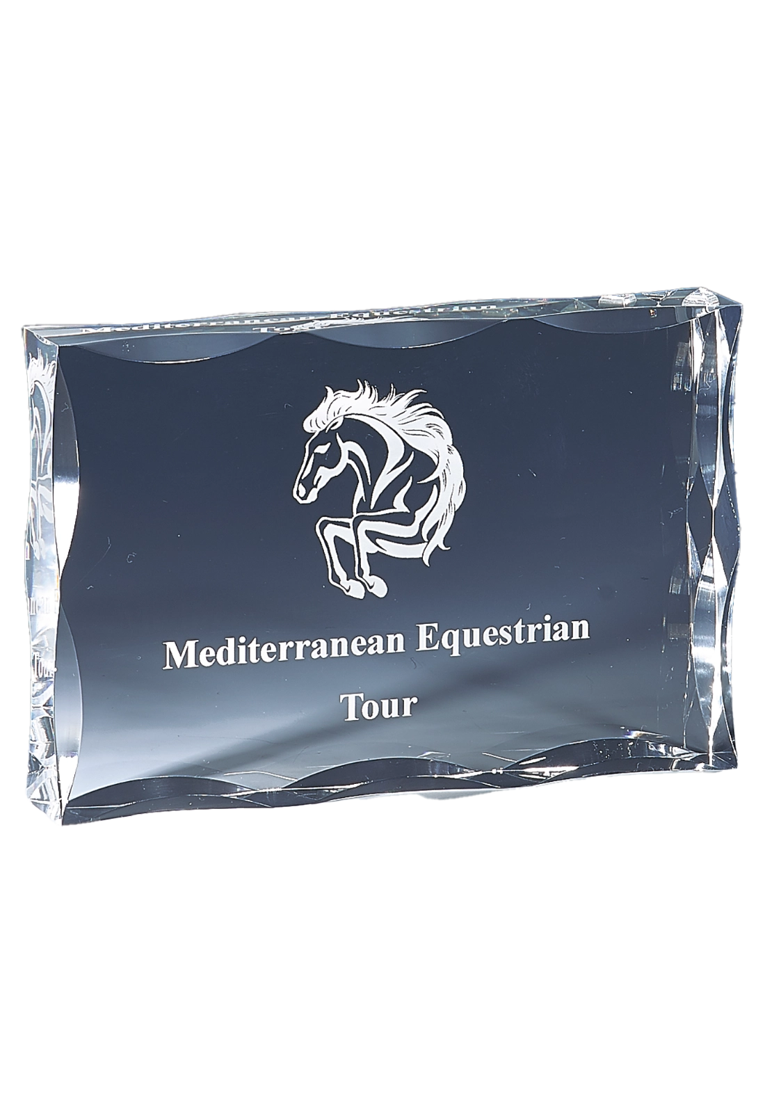 Trophée Acryglass Gravure Laser 177-01 – Trophyshop