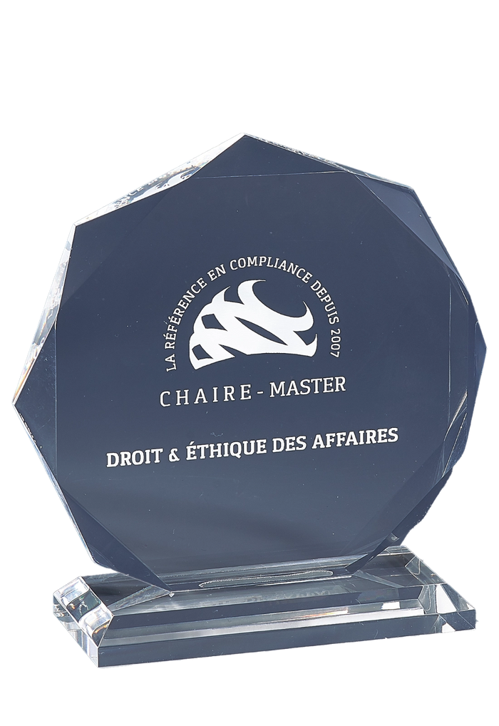 Trophée Acryglass Gravure Laser 179-01