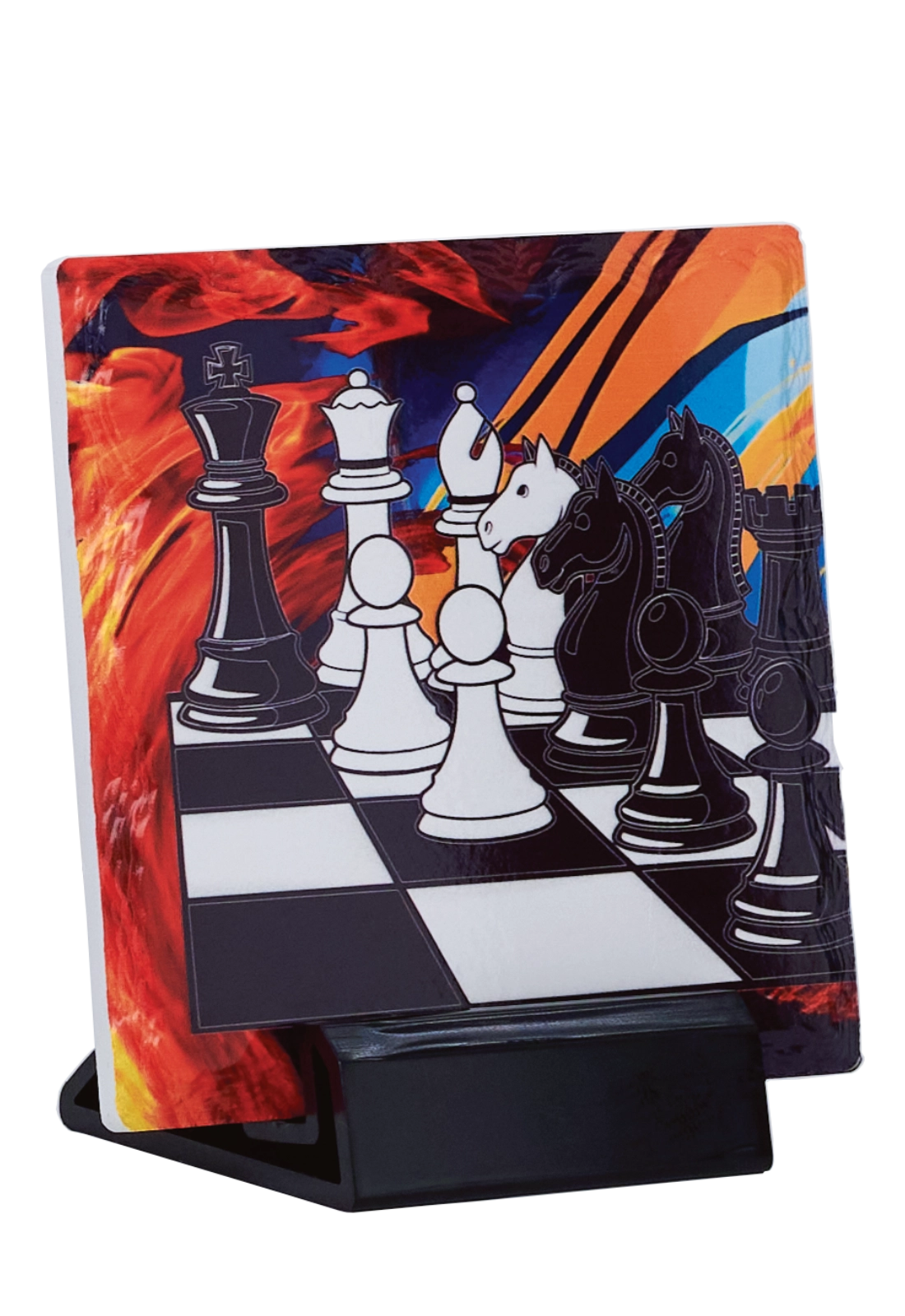 Trophée Céramique Impression Couleur Échecs 47502 personnalisable - TrophyShop