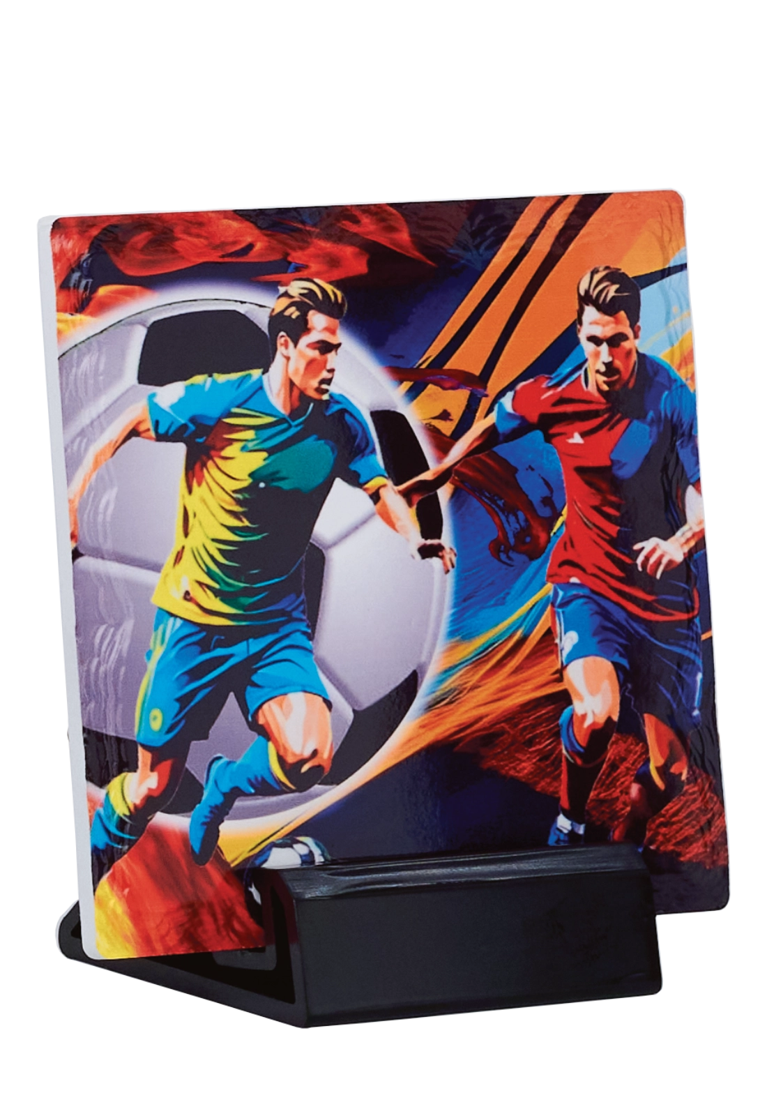 Trophée Céramique Impression Couleur Football 47503