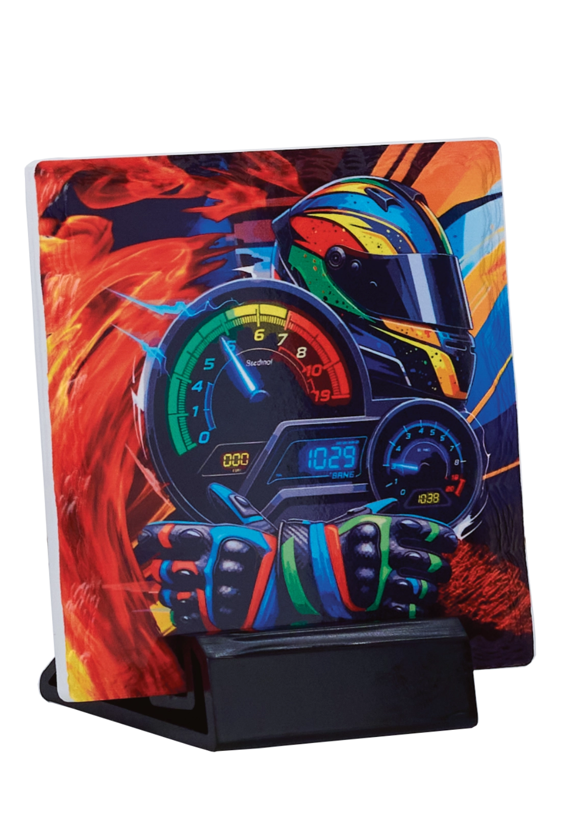 Trophée Auto-Moto Céramique Impression Couleur 12 cm 47505 – Trophyshop