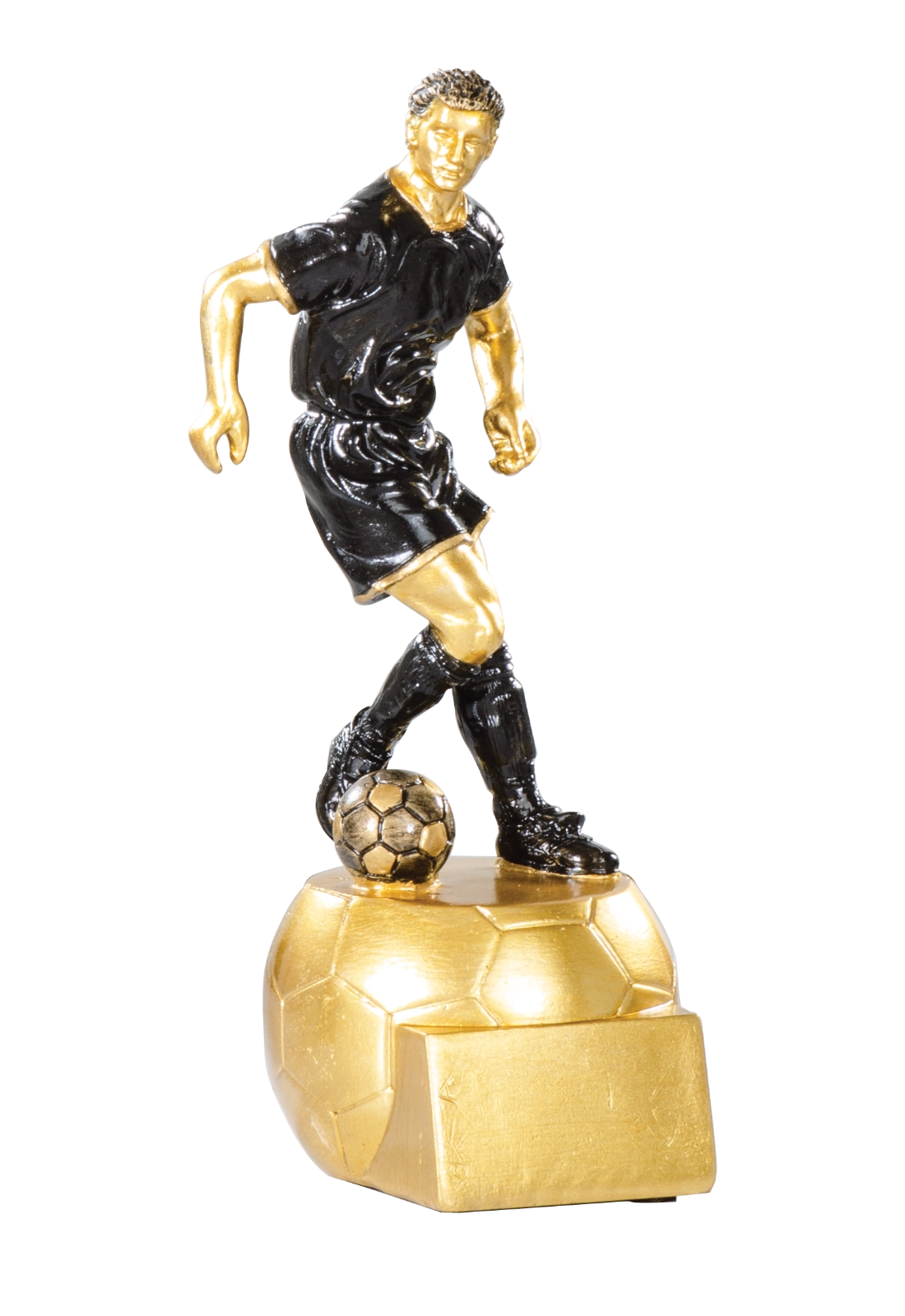 Trophée Résine Noir et Or Football 71511