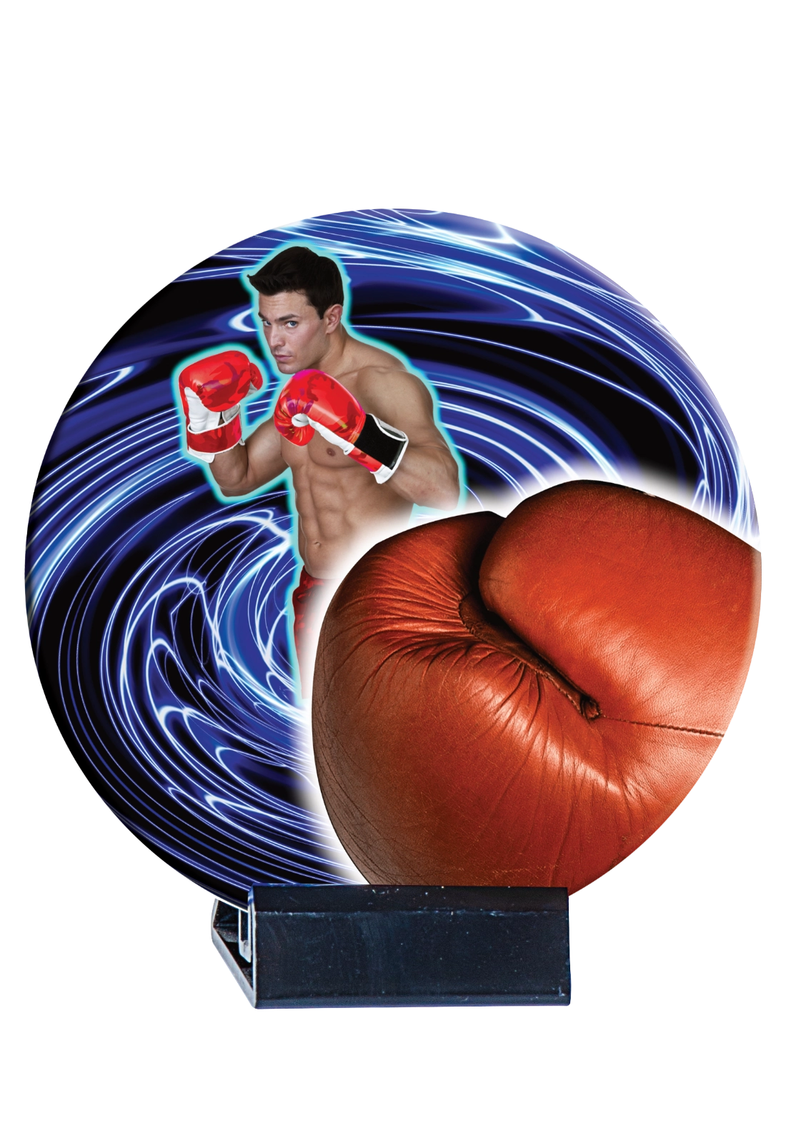 Trophée Disque Céramique Couleur Boxe B03